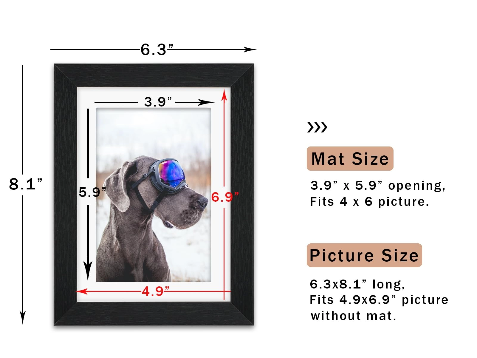 Single Picture Frame - 5x7 1