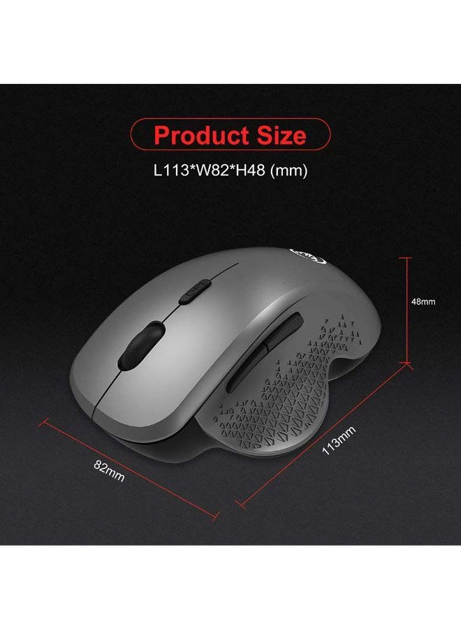 Adjustable DPI Ergonomic Mouse - Wireless