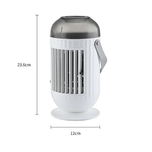 Mini Air Conditioner Fan - 400ml 3-speed three-color light