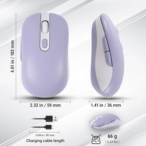 Ergonomic Mouse - Bluetooth (5.0/3.0) USB