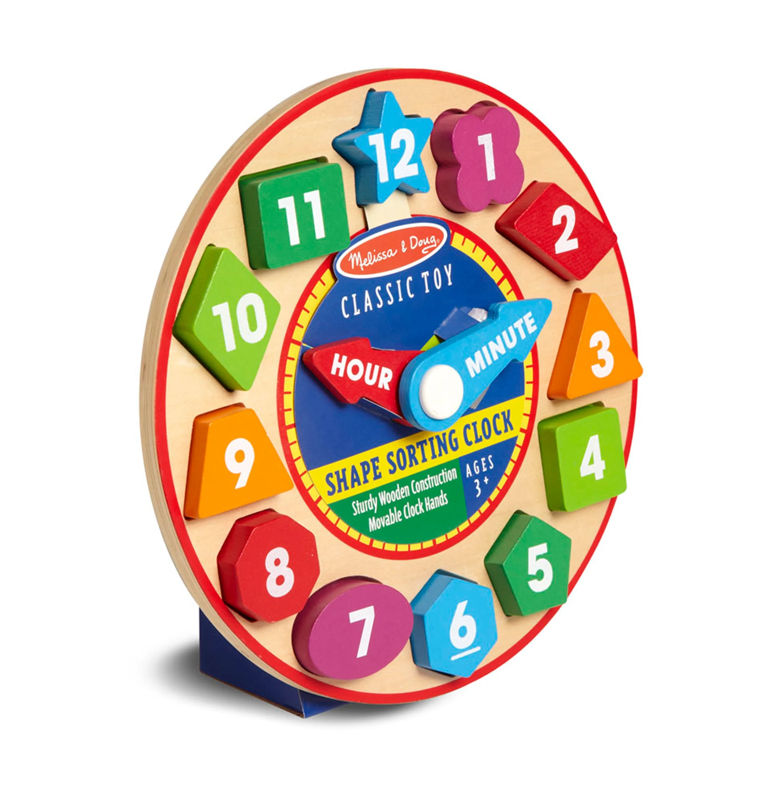 Shape Sorting Clock - 3+ Years 12 piece(s)