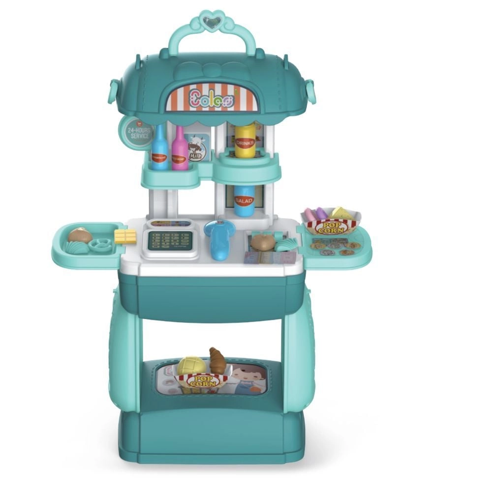 Role Play Shopkeeper Toy Set Satchel - 35pcs (SAM-LS_RPST_MSGR)