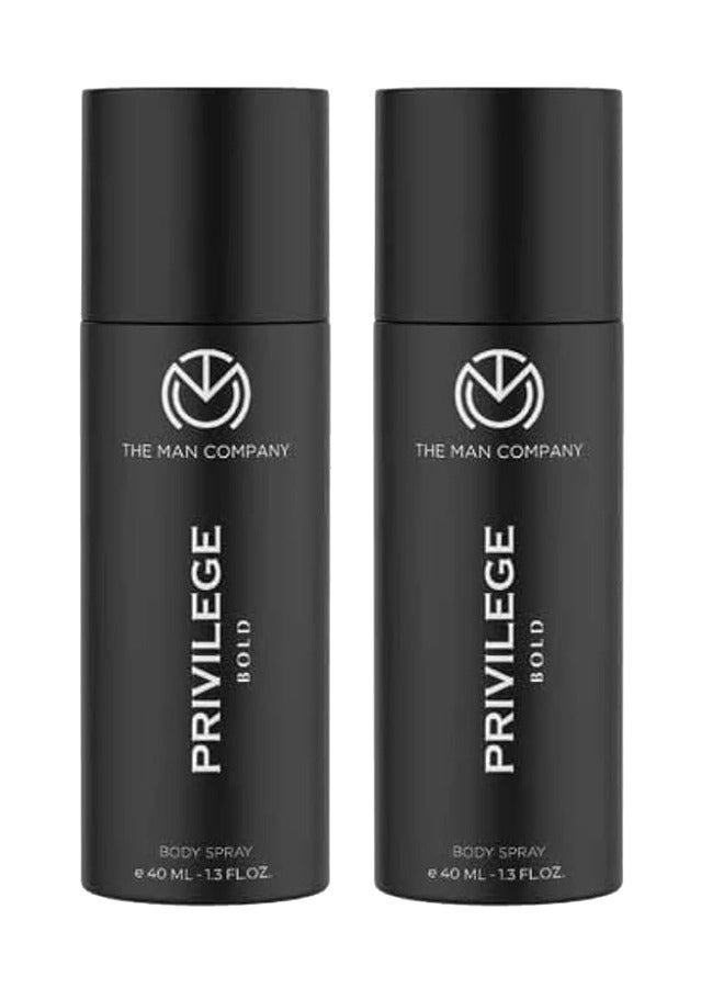 The Man Company Privilege Active Deodorant For Men Pack