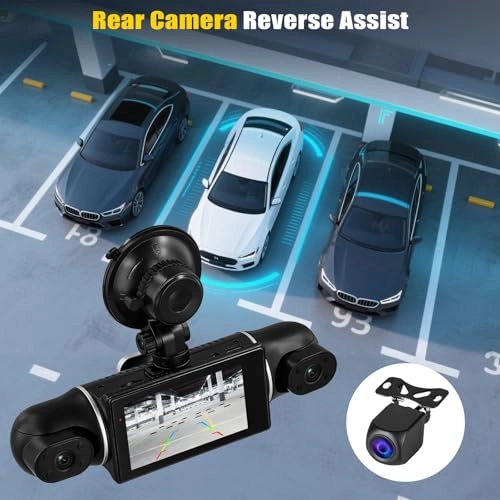 360°4 Channel 2K Dash Cam - 1440p