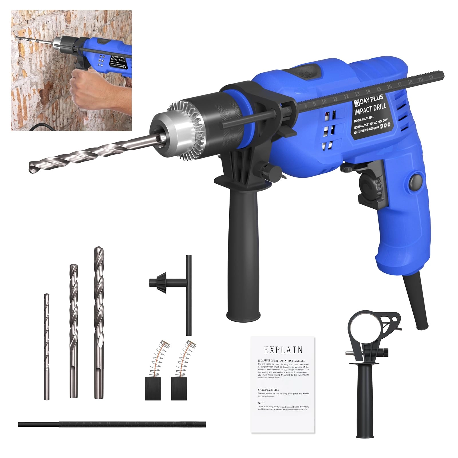 BRIEFNESS Hammer Drill