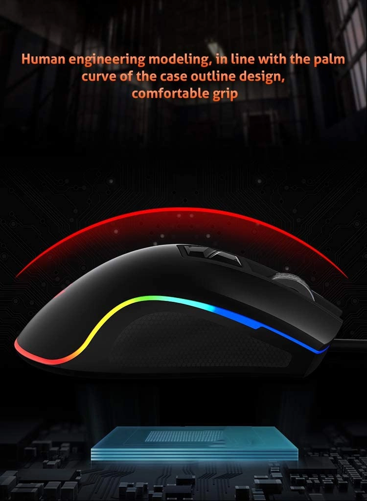 M990S Mechanical Programmable Gaming Mouse - Wired