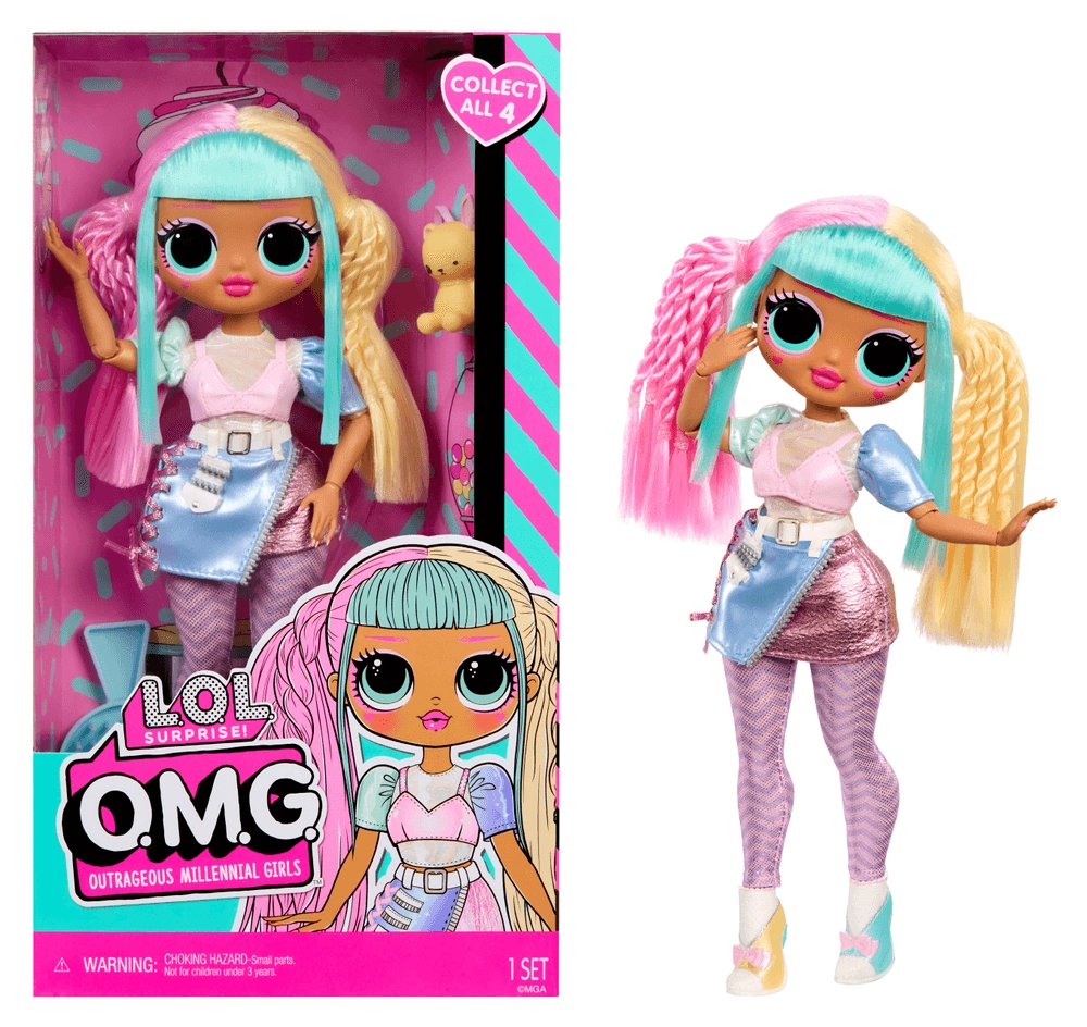 Candylicious Entry Doll - Pastel candy-inspired Includes accessories Ages 2+