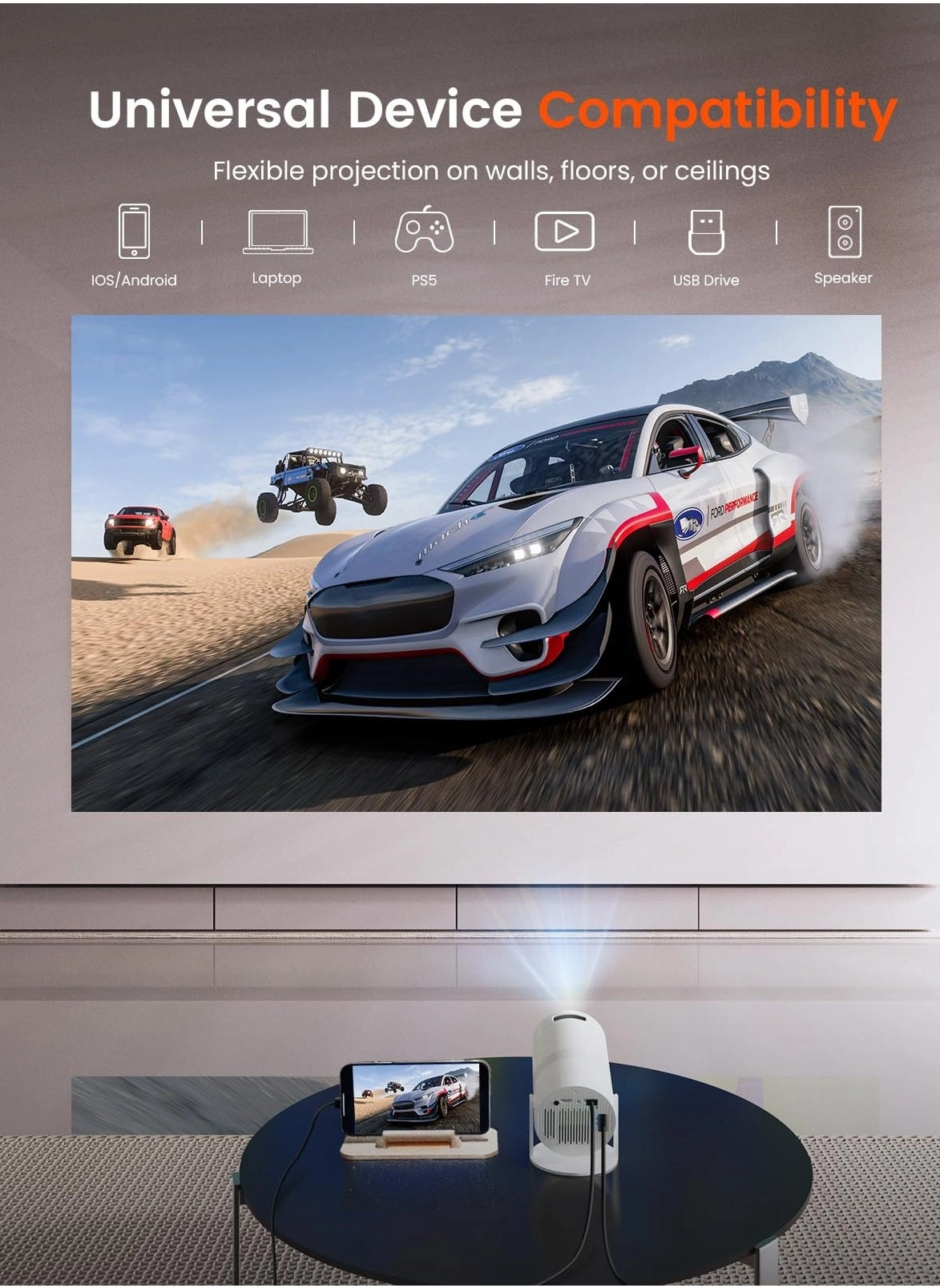 HY300 90 ANSI lumens