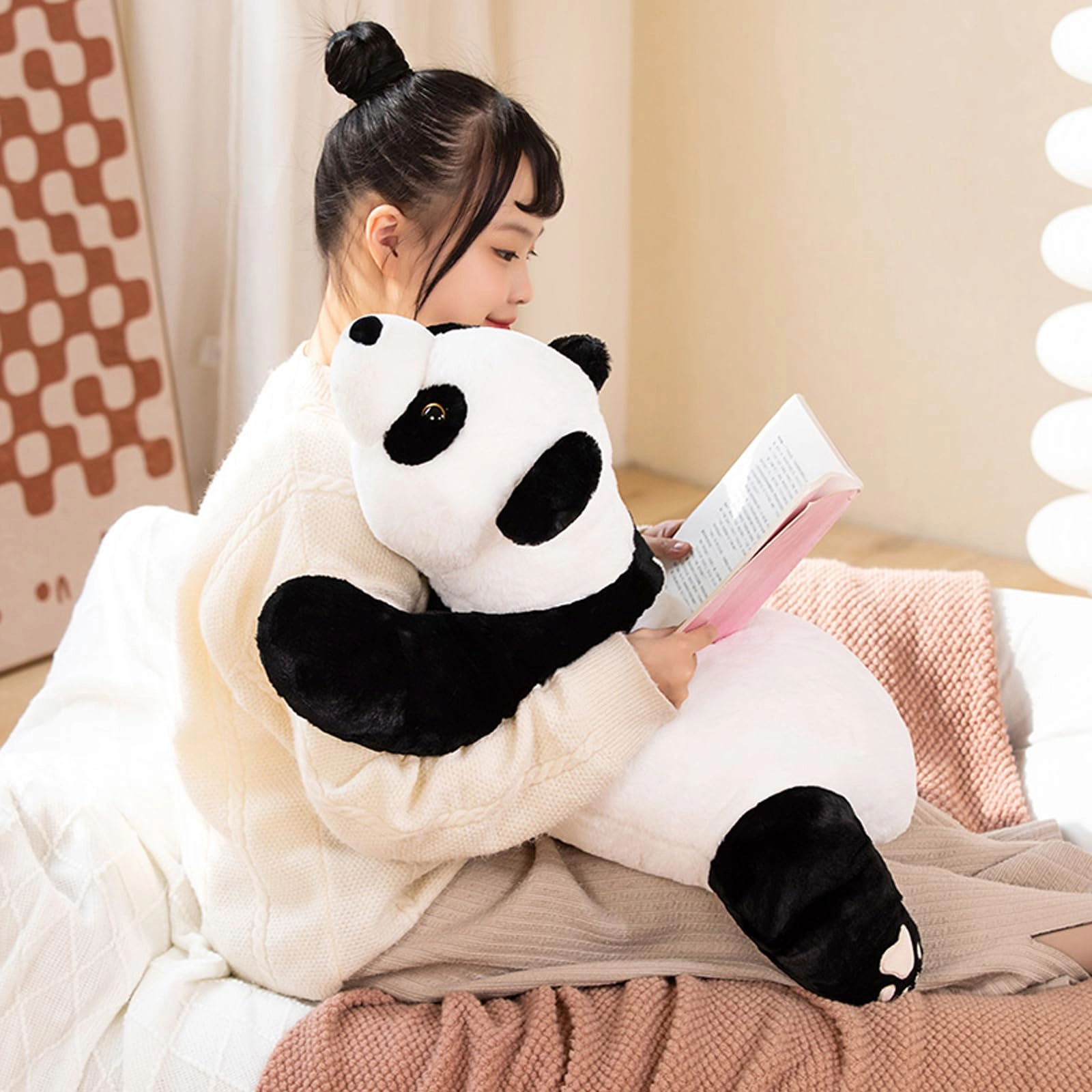 Panda 53 cm Weighted Plush