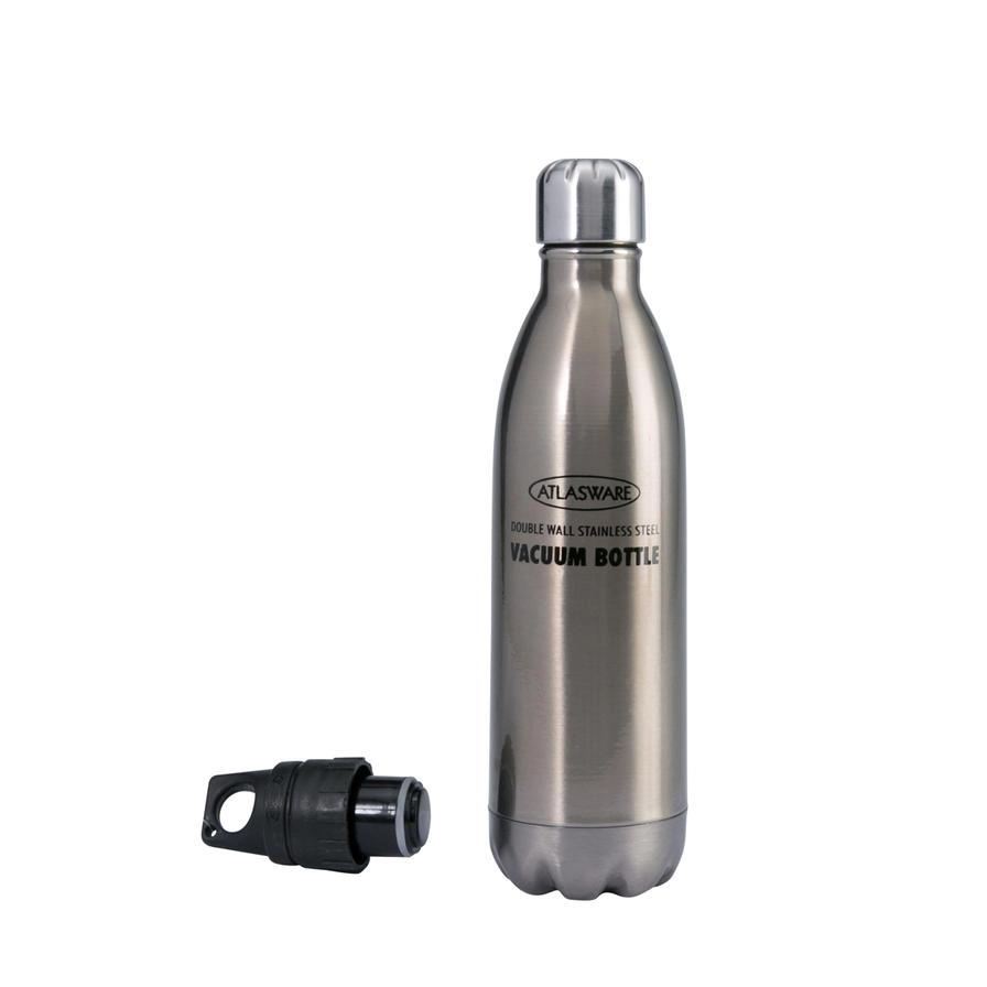 Atlasware Stainless Steel Vacuum Bottle - 0.5 Liter