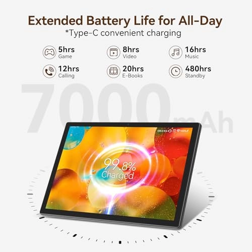 Latest Android Tablet - 128GB 10.1"