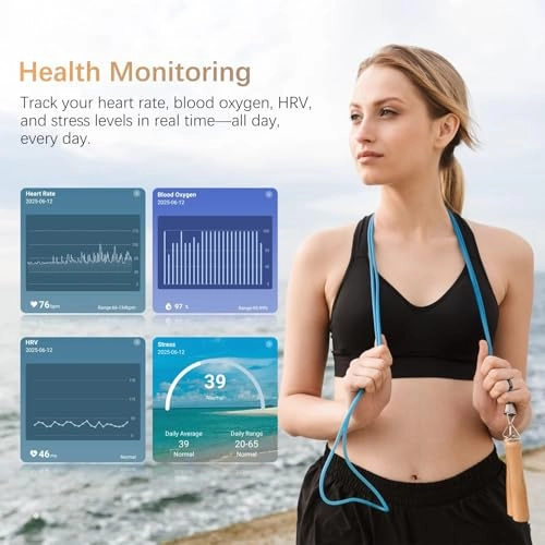 Fit Ring - Smart Ring Heart Rate Blood Oxygen