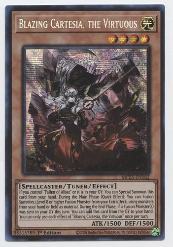 Yu-Gi-Oh! Blazing Cartesia, The Virtuous - MP23-EN162