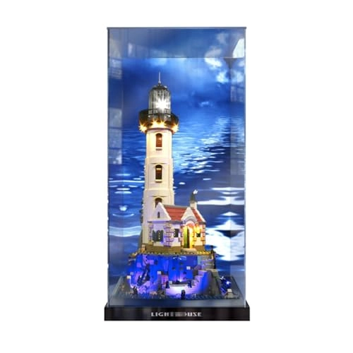 Figures Display Box - 30 x 30 x 60 cm Acrylic Dustproof Transparent