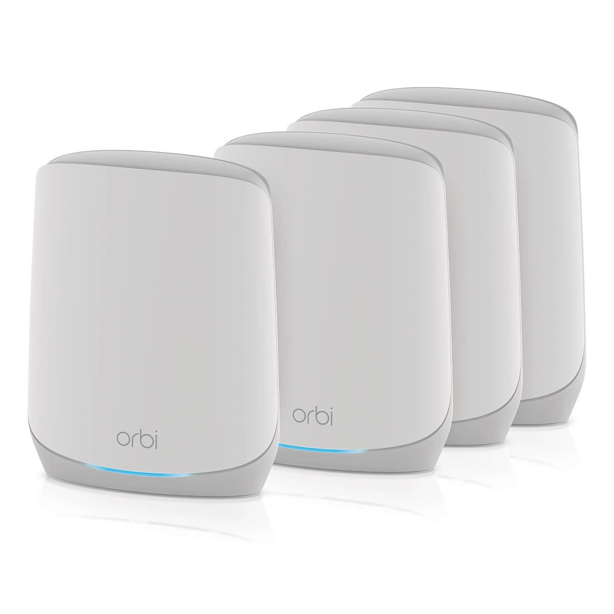 NETGEAR Orbi Whole Home Tri-Band Mesh WiFi 6 System - 802.11ax 4 Pack