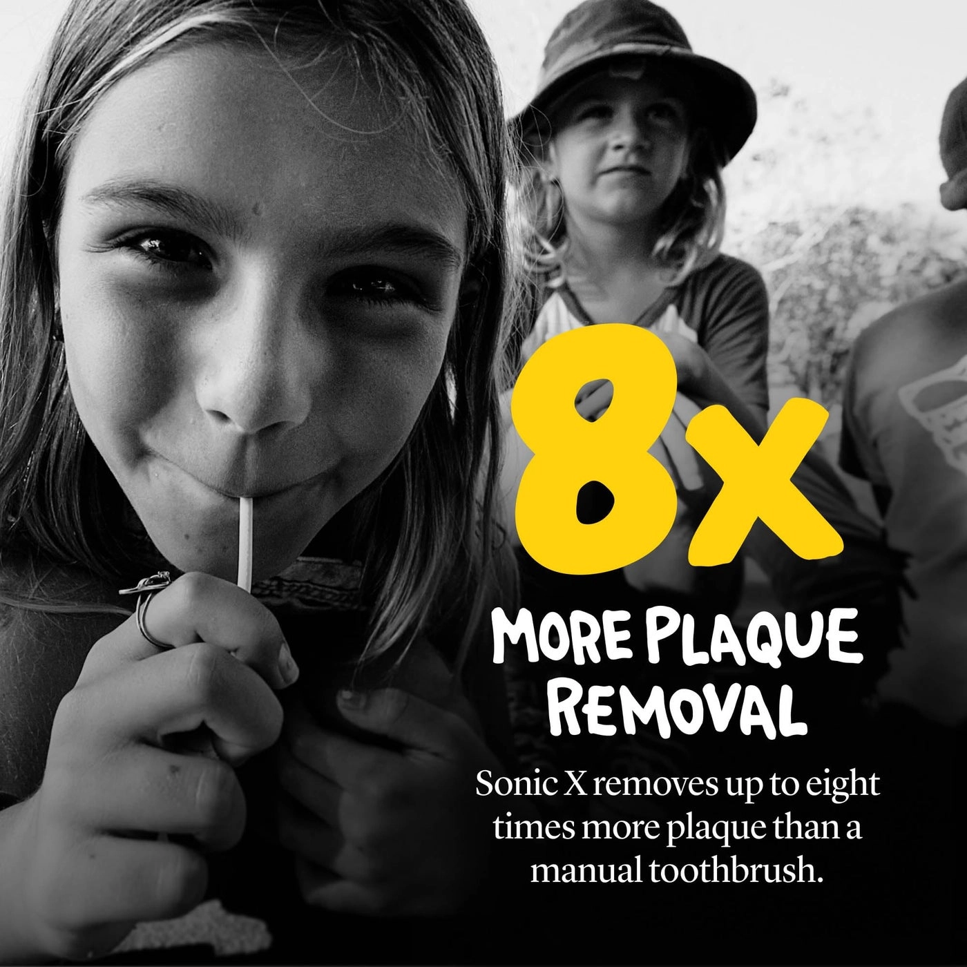 Sonic X - 8X Plaque Removal 2 Speed Modes 2-Minute Timer