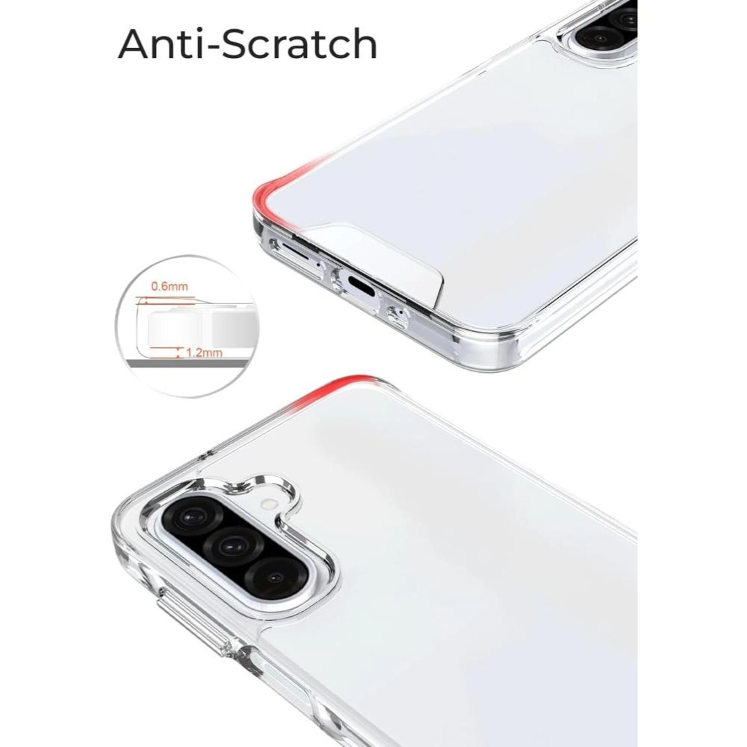 Magnetic Clear Case + Screen Protector - Premium Tempered Glass for Samsung Galaxy A56