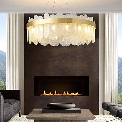 Molecular Chandelier - G9 Copper and glass 90*27*30cm