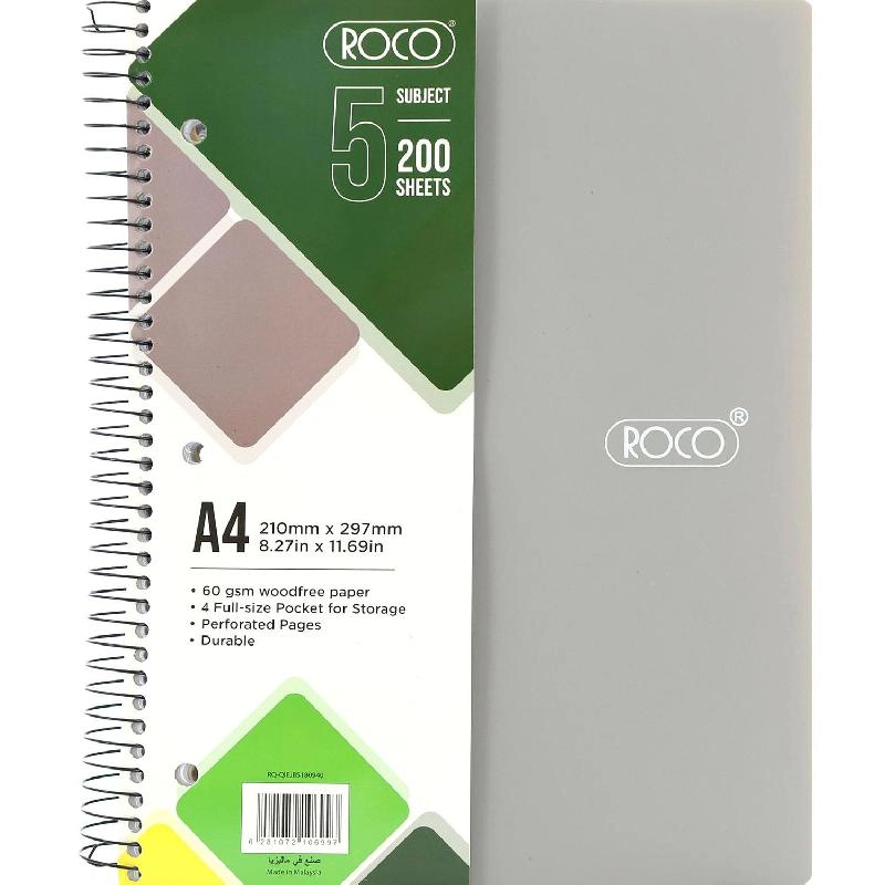 Neon A5 Spiral - Lined 100 Sheets