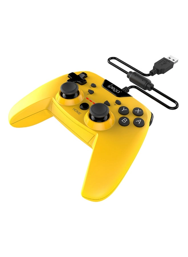 Dual-Vibration Turbo Wired Controller - Yellow/Black