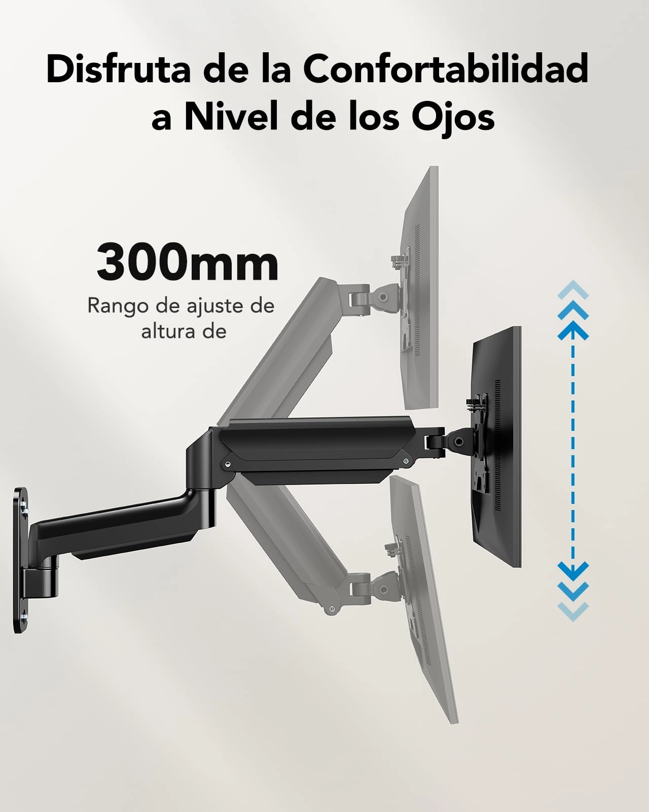 Monitor/TV Wall Mount Bracket - 13-42 Inch VESA 75x75 100x100 200x100 200x200 mm