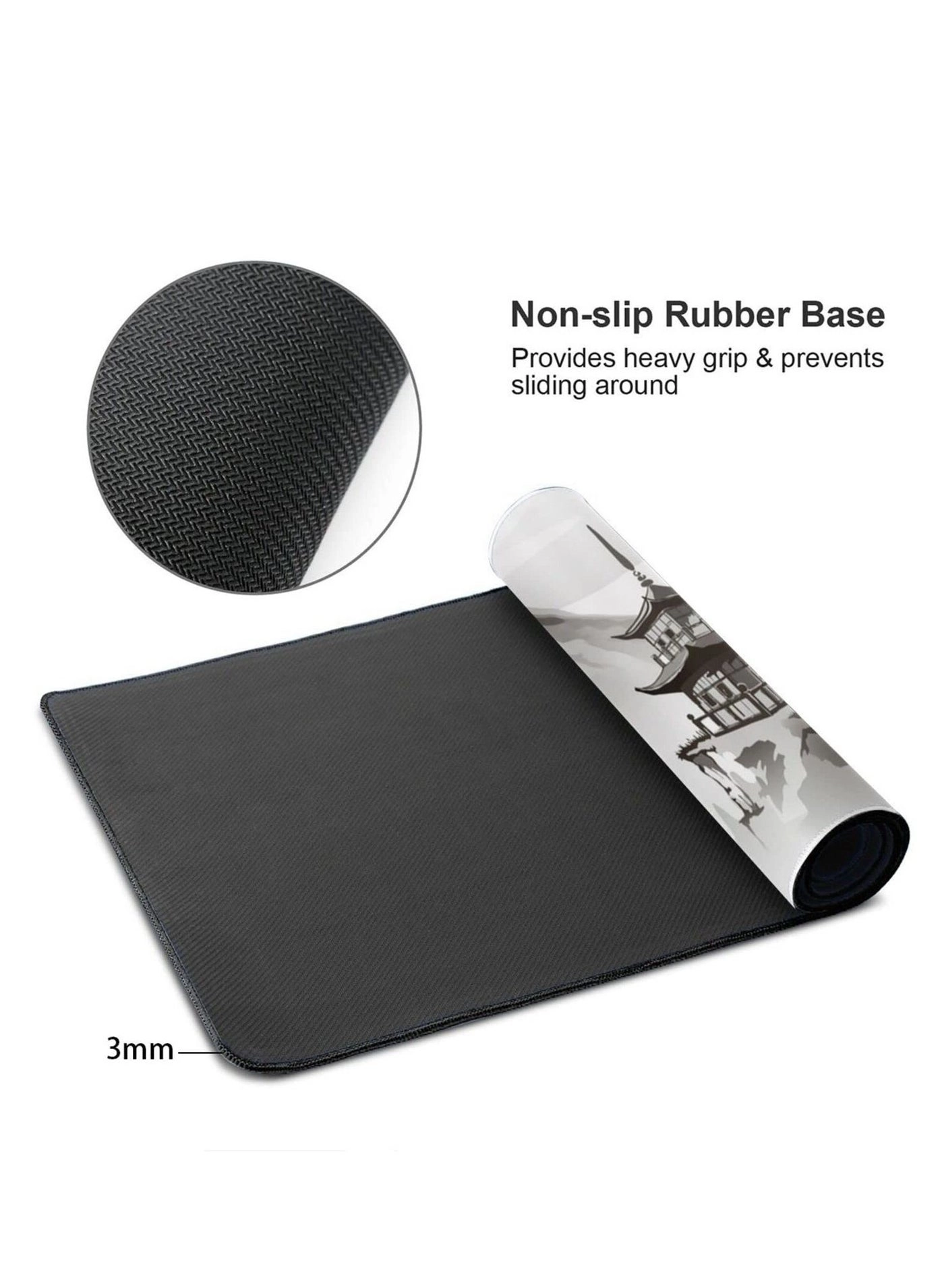 WK4862B Gaming Mouse Pad - 80x30 cm