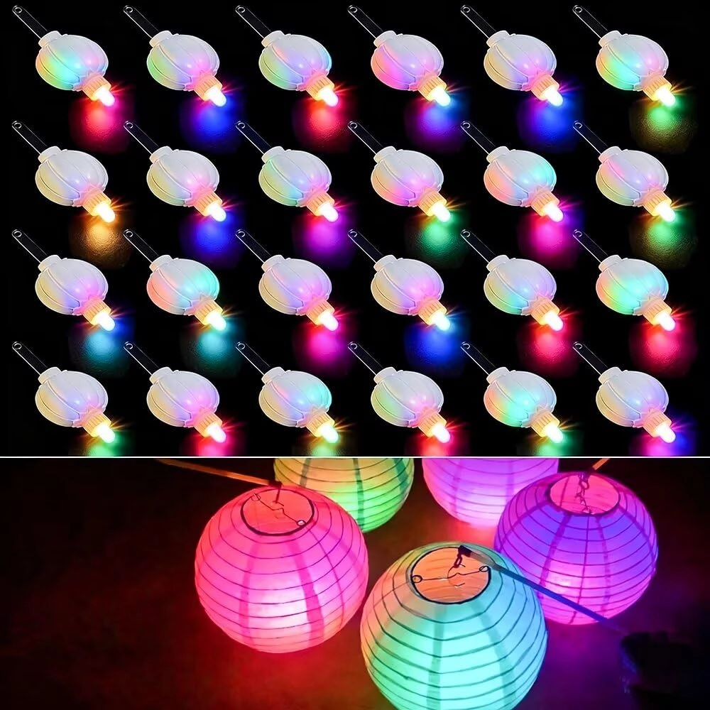zgwj Mini Led Lights - 24PCS Warm White Last 36 Hours