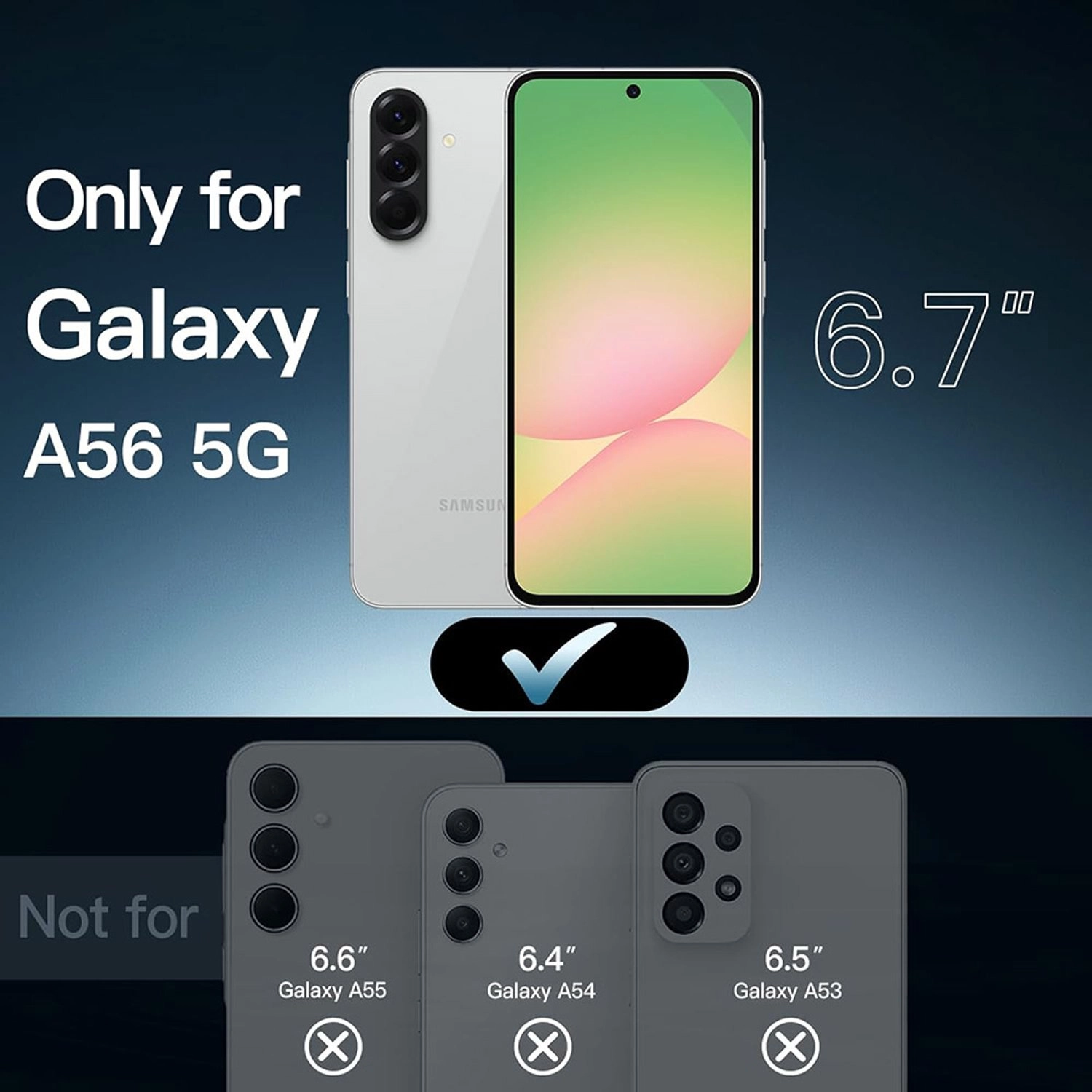 Clear Case - PC for Samsung Galaxy A56