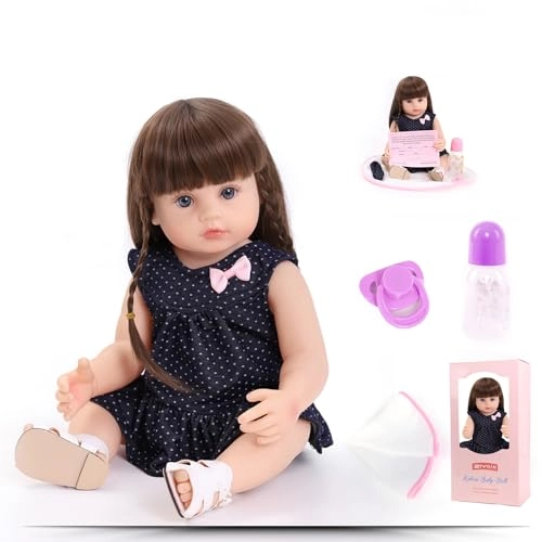 Reborn Monkey Doll - 22 Inches 55 cm Silicone Ages 3+