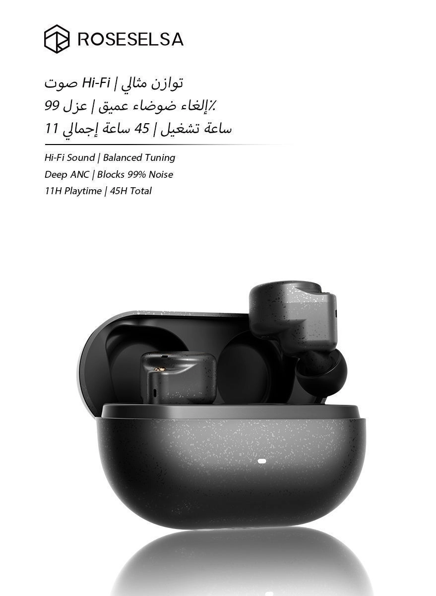 ROSESELSA Ceramics Wireless Earbud