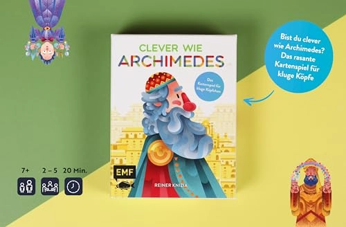 Clever as Archimedes: The Fast Game for Smart Minds - Card Game (German)