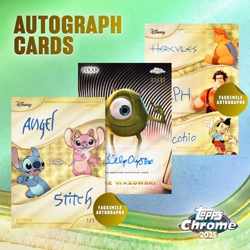 2025 Chrome Disney - 15 packs 4 cards per pack