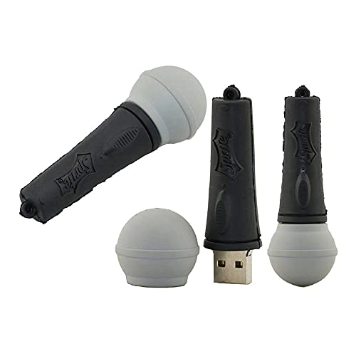 Microphone Shape USB Flash Drive - USB 2.0 4 GB
