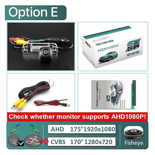 Rear View Camera - Night vision Wire 1080P