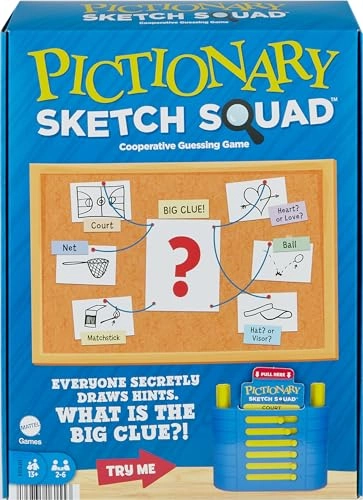 Pictionary Sketch Squad - Cooperative Party Game