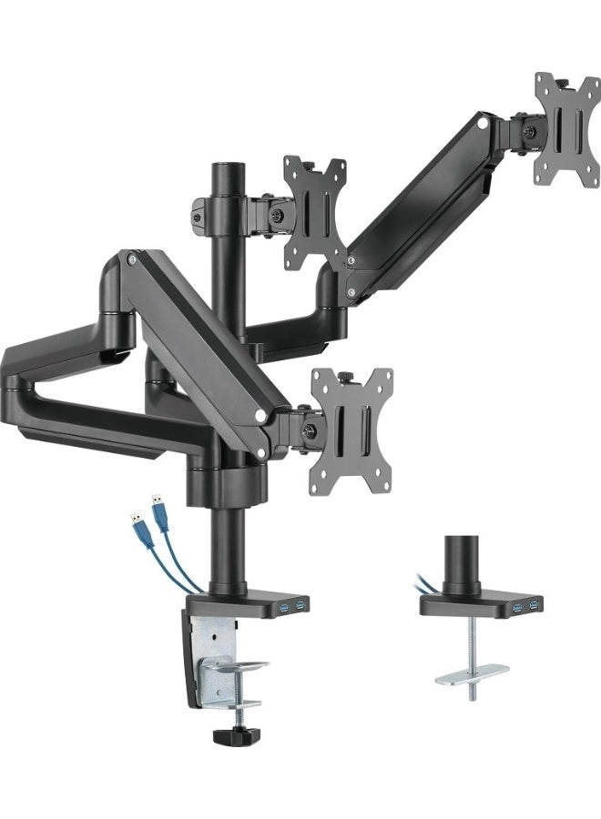 Triple Monitors Arm - Up to 27 inch