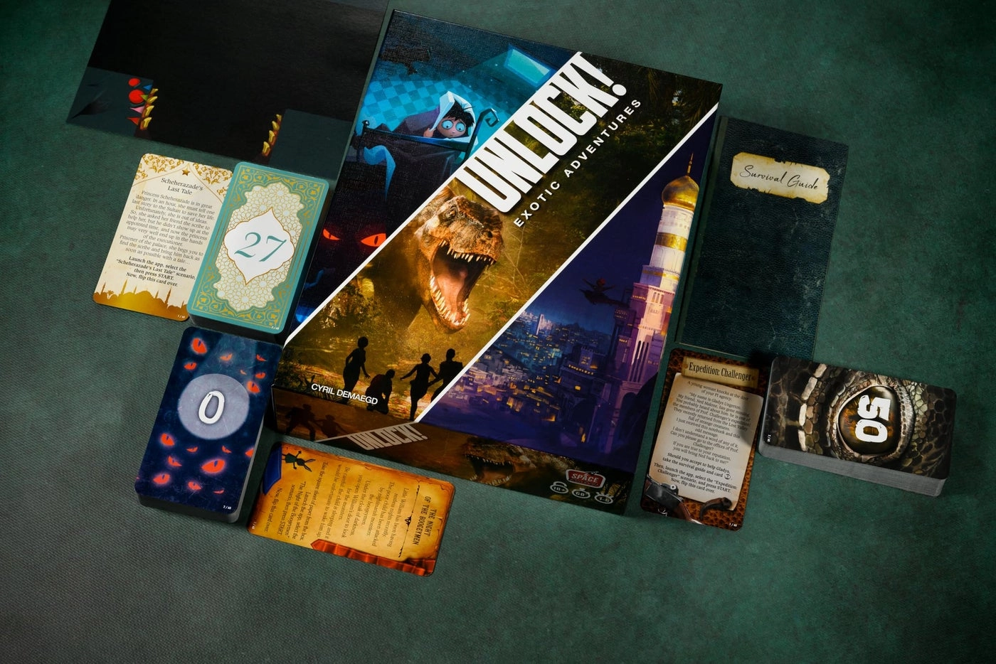 UNLOCK!: Exotic Adventures - Card Game