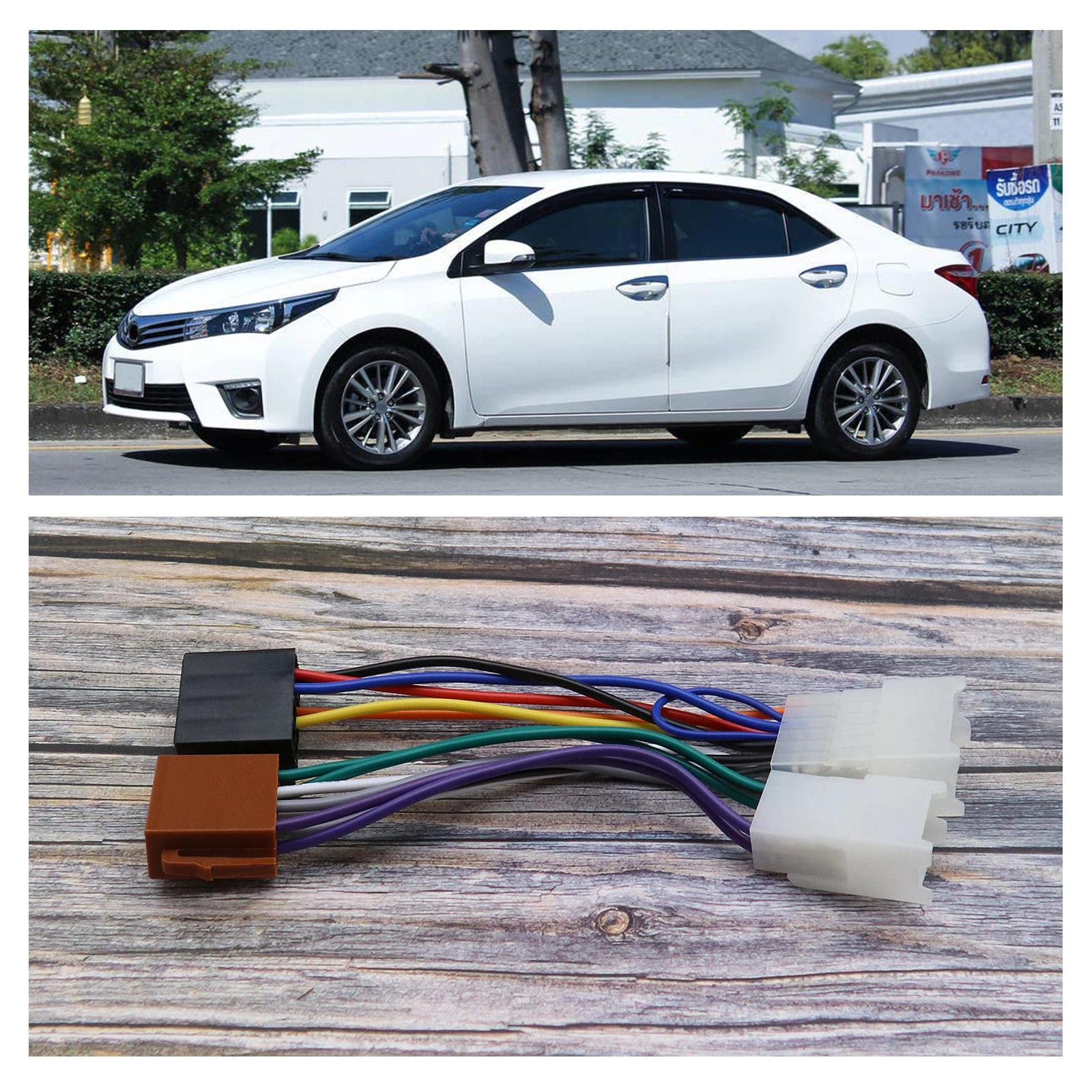 ISO Wiring Harness - Connector Adaptor