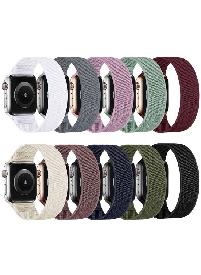 HILIMNY Solo Loop Bands - 38mm 40mm 41mm 42mm 44mm 45mm 49mm