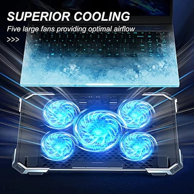 LAPTOP COOLING PAD - 5 15.6-17.3 INCH