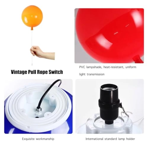 Balloon Ceiling Light - warm light