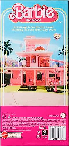 Ken Doll - Pastel Pink and Green Striped Beach Matching Set Surfboard Ages 72+