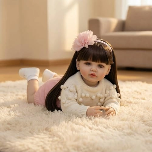Angelbaby Reborn Baby Doll - 22 Inch Silicone Girl