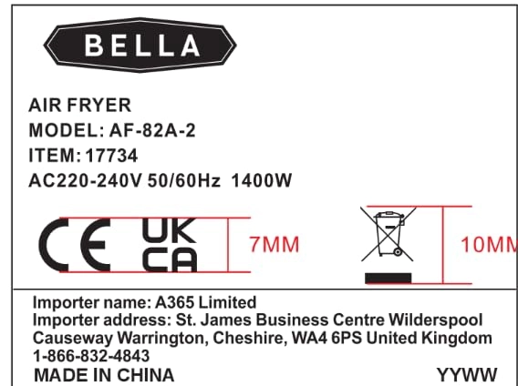 Touchscreen Air Fryer 17277