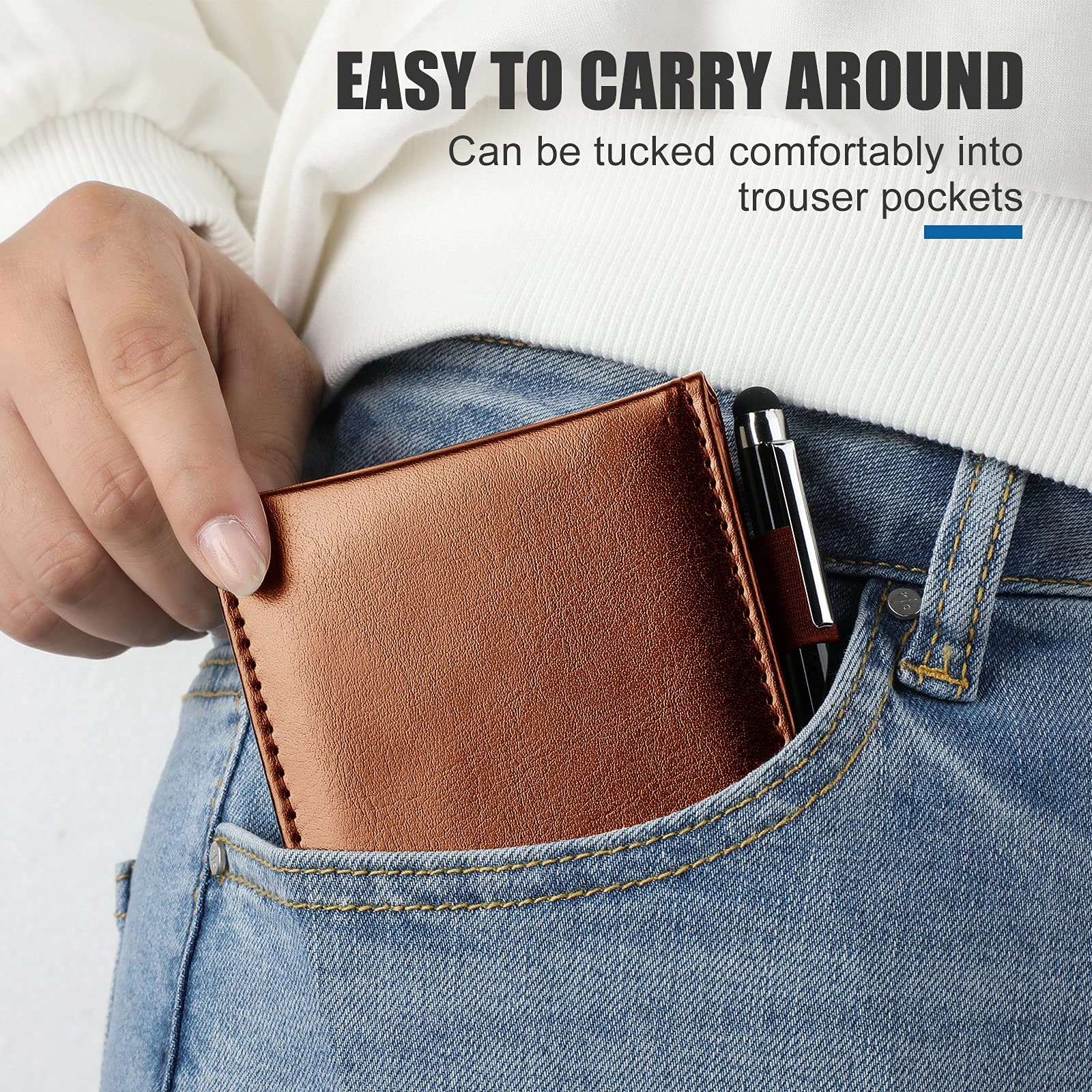Mini Pocket Notepad Holder - 50 Lined Sheets 10 Pcs