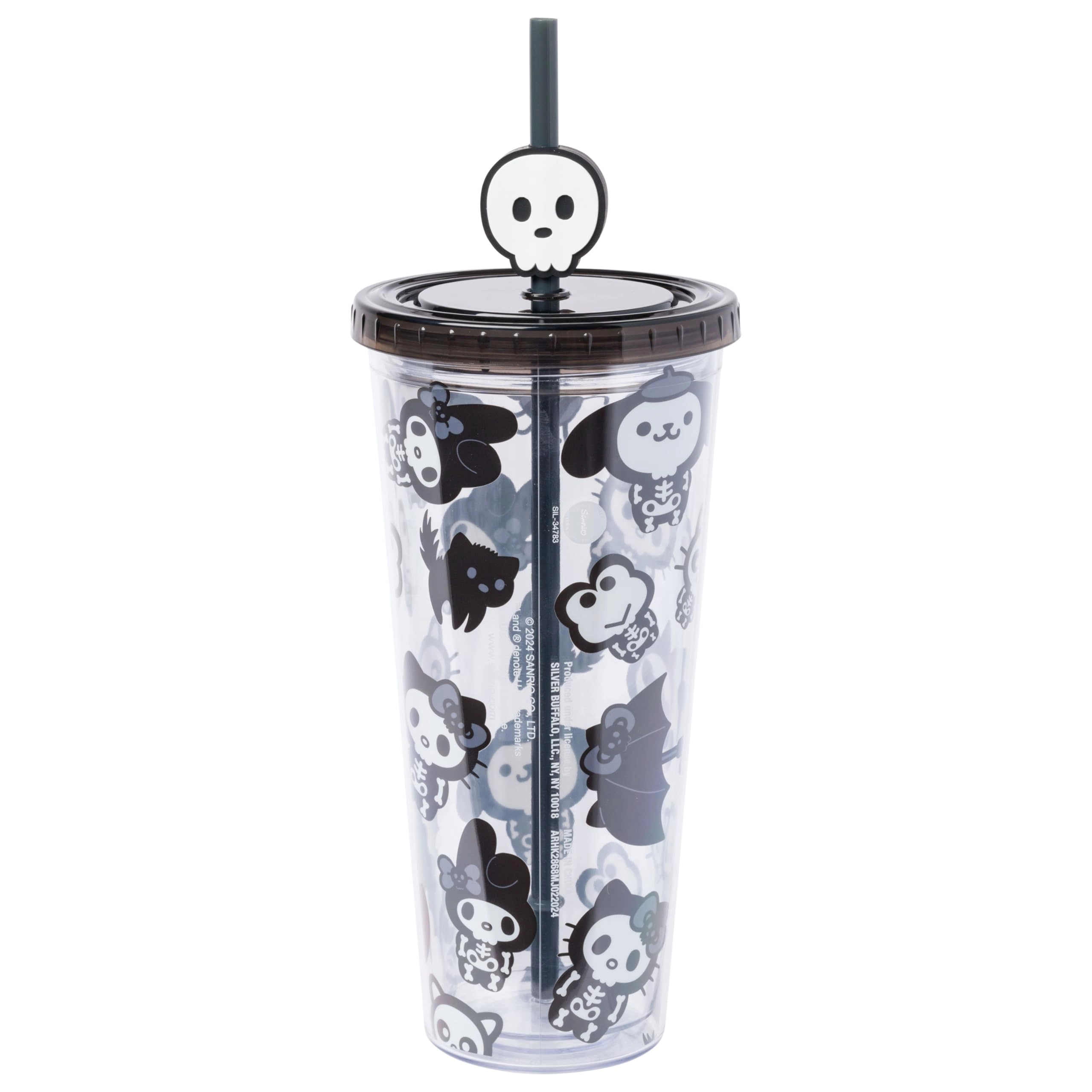 Hello Kitty And Friends Spooky Halloween Plastic Cold Cup - 1 pcs