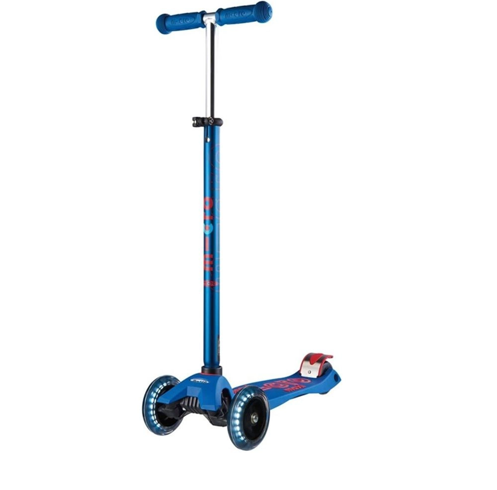 Maxi Deluxe 3-Wheel Kick Scooter – 120/80 mm LED