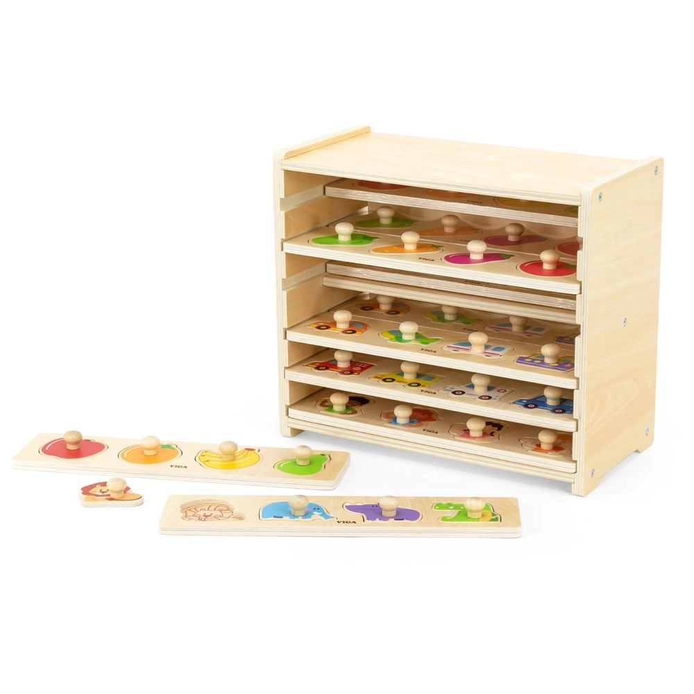 VIGA Knob Puzzle (29464294-44537) - 48 pcs