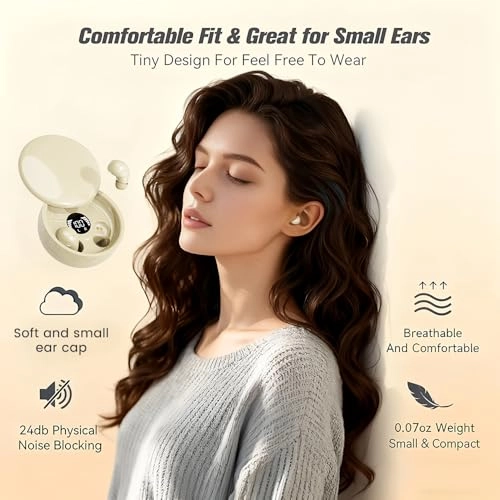 Mini Invisible Headphones Wireless Earbud