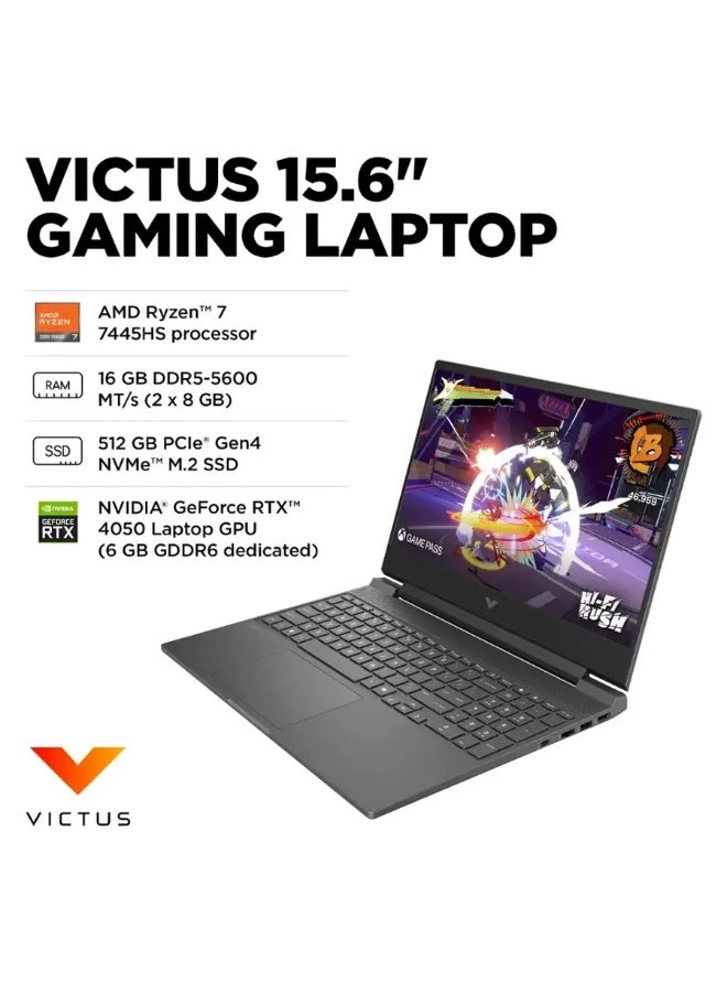 Victus 15 - 15.6'' Ryzen 7 -7445HS 16GB DDR5 512GB SSD